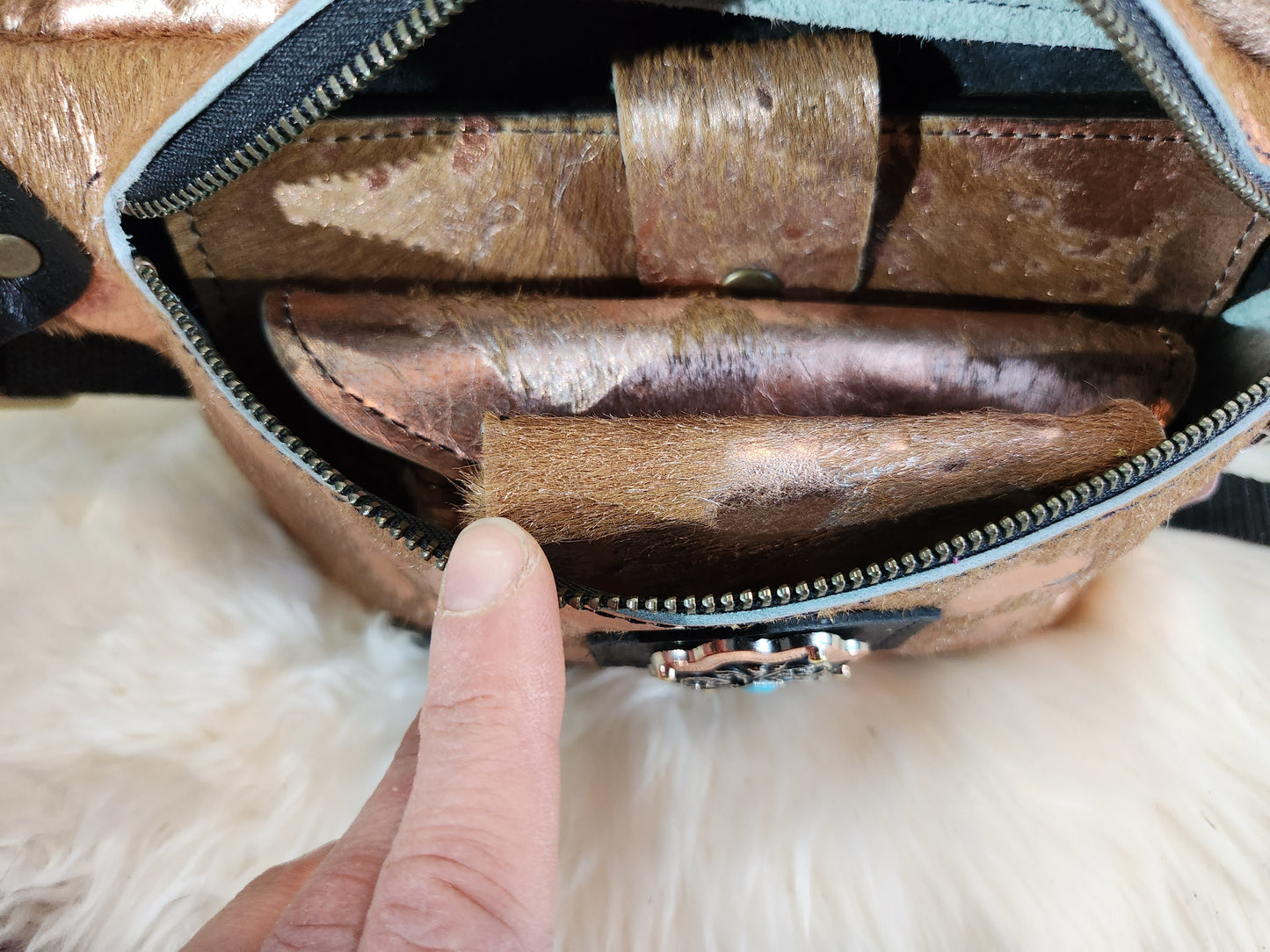 The Bum Bag - Metalic Rainbow
