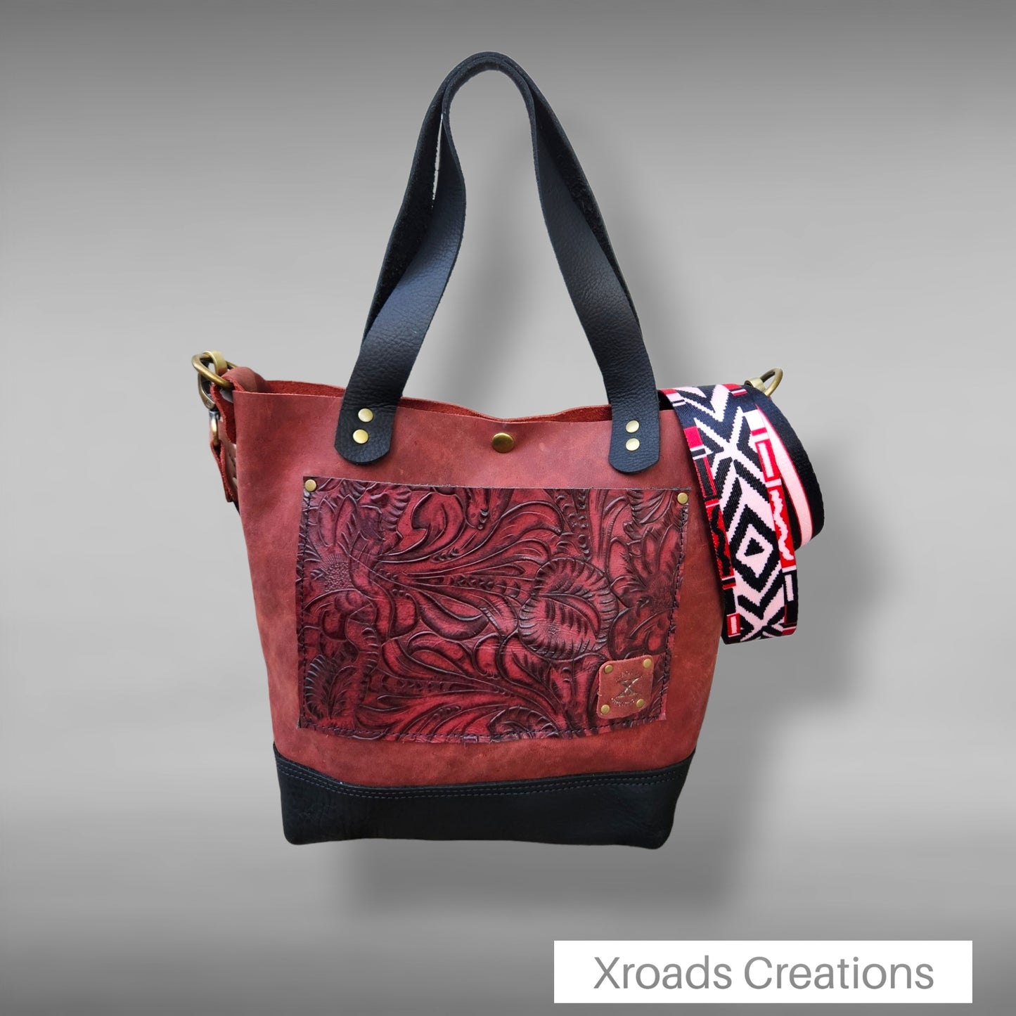 Mini Tote - Cherry Red
