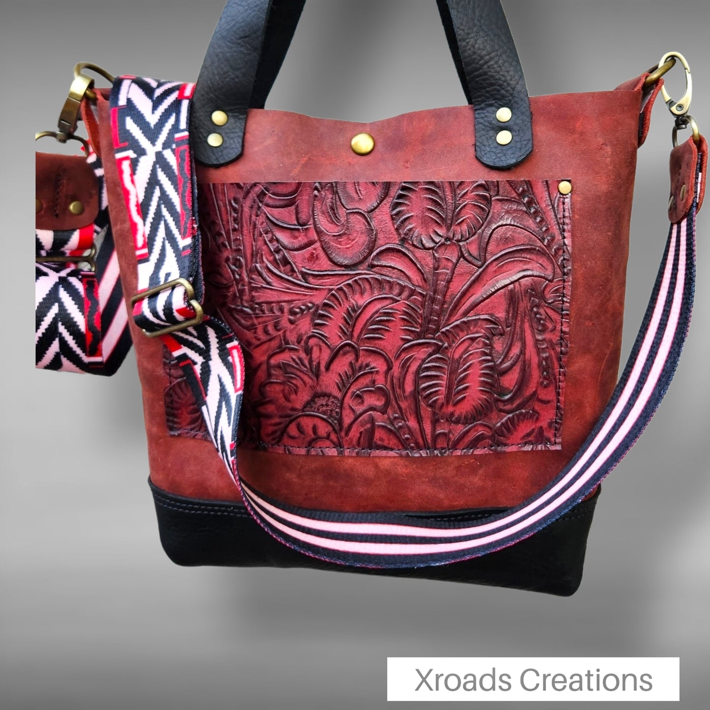 Mini Tote - Cherry Red