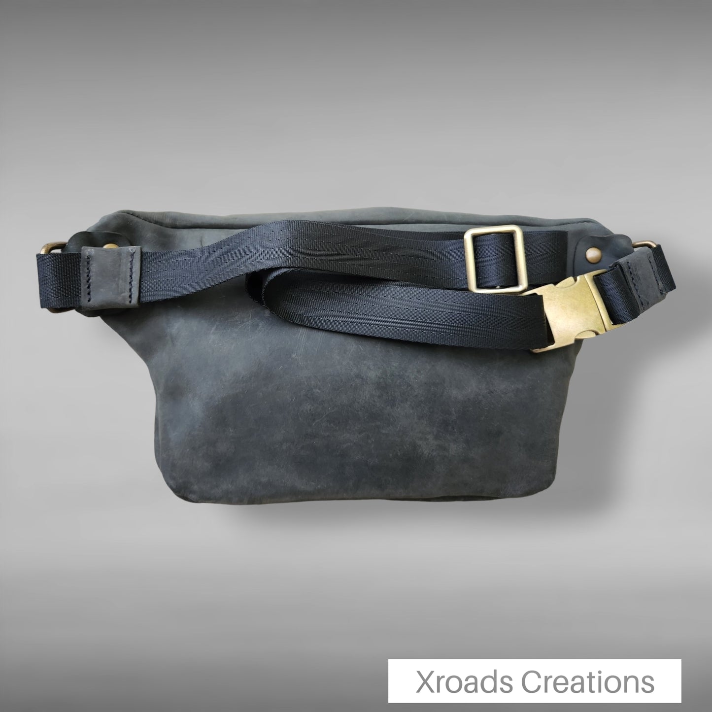 The Bum Bag - Black & Pirarucu