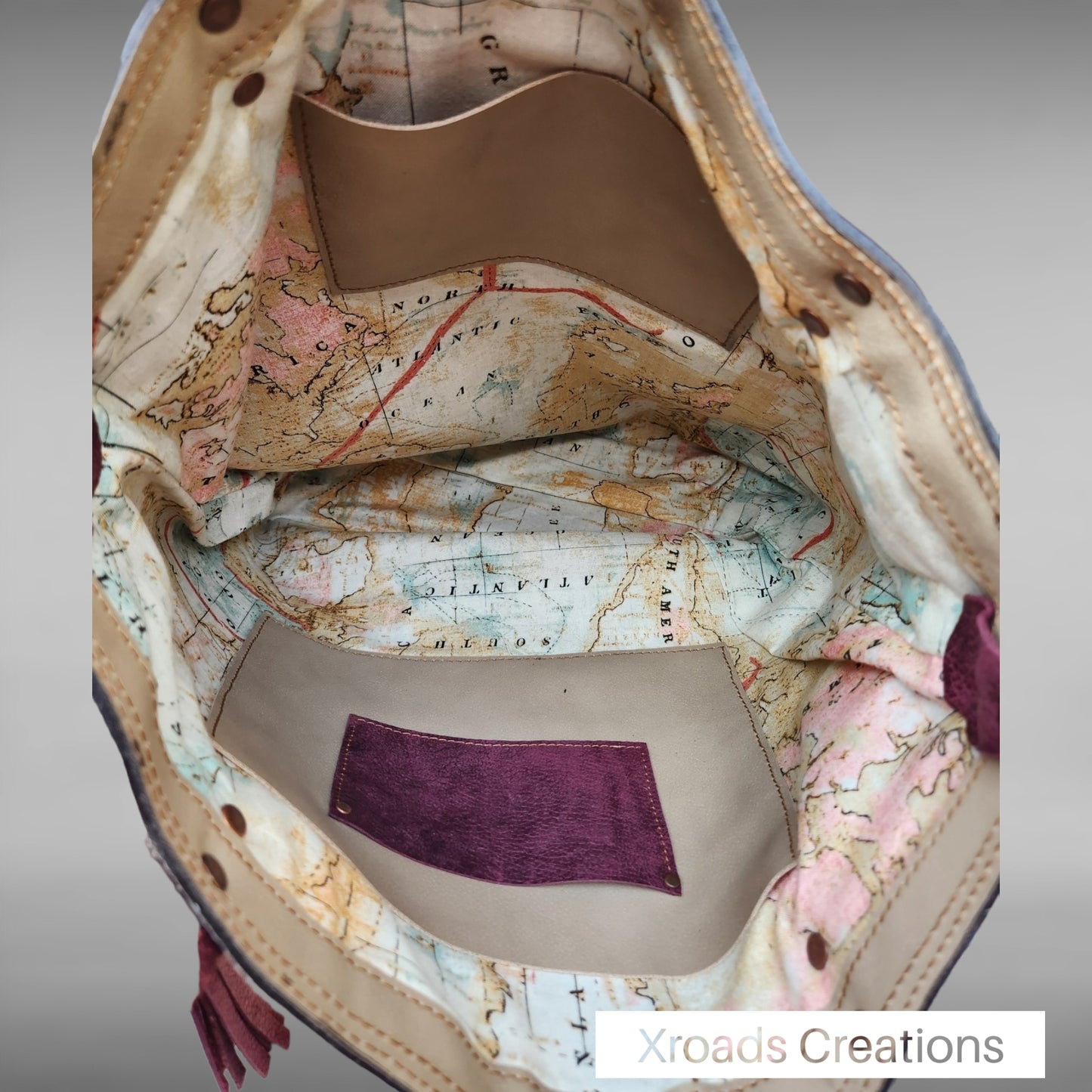 Basic+ Tote - Raspberry & Brindle