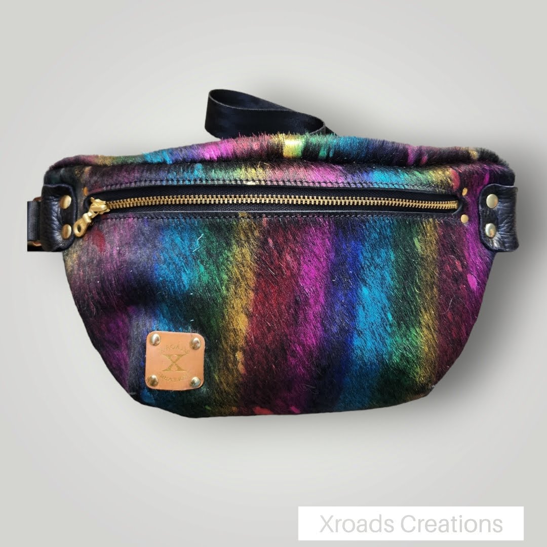 The Bum Bag - Metalic Rainbow