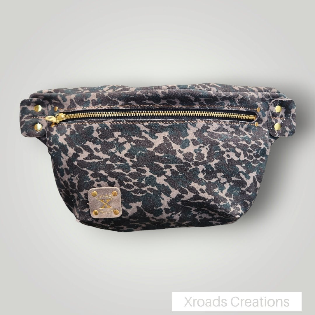 The Bum Bag - Camo Glitter