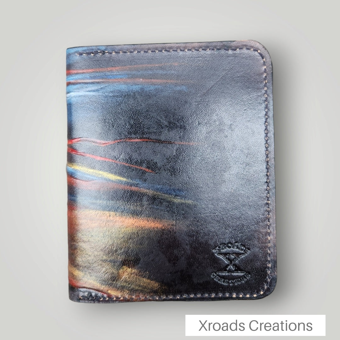 Hanya Folding Wallet- Hand Tooled