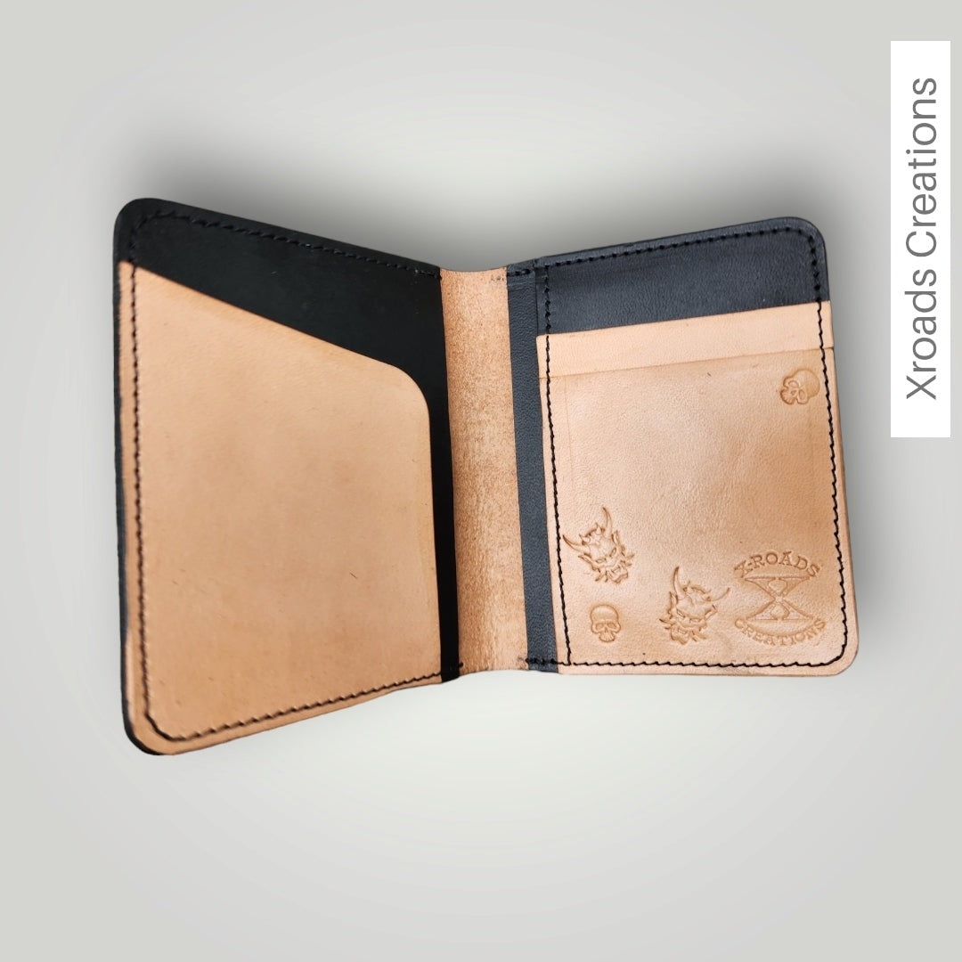 Hanya Folding Wallet- Hand Tooled
