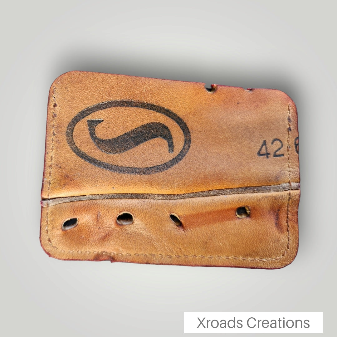 Baseball Glove Mini - burgundy,black tan