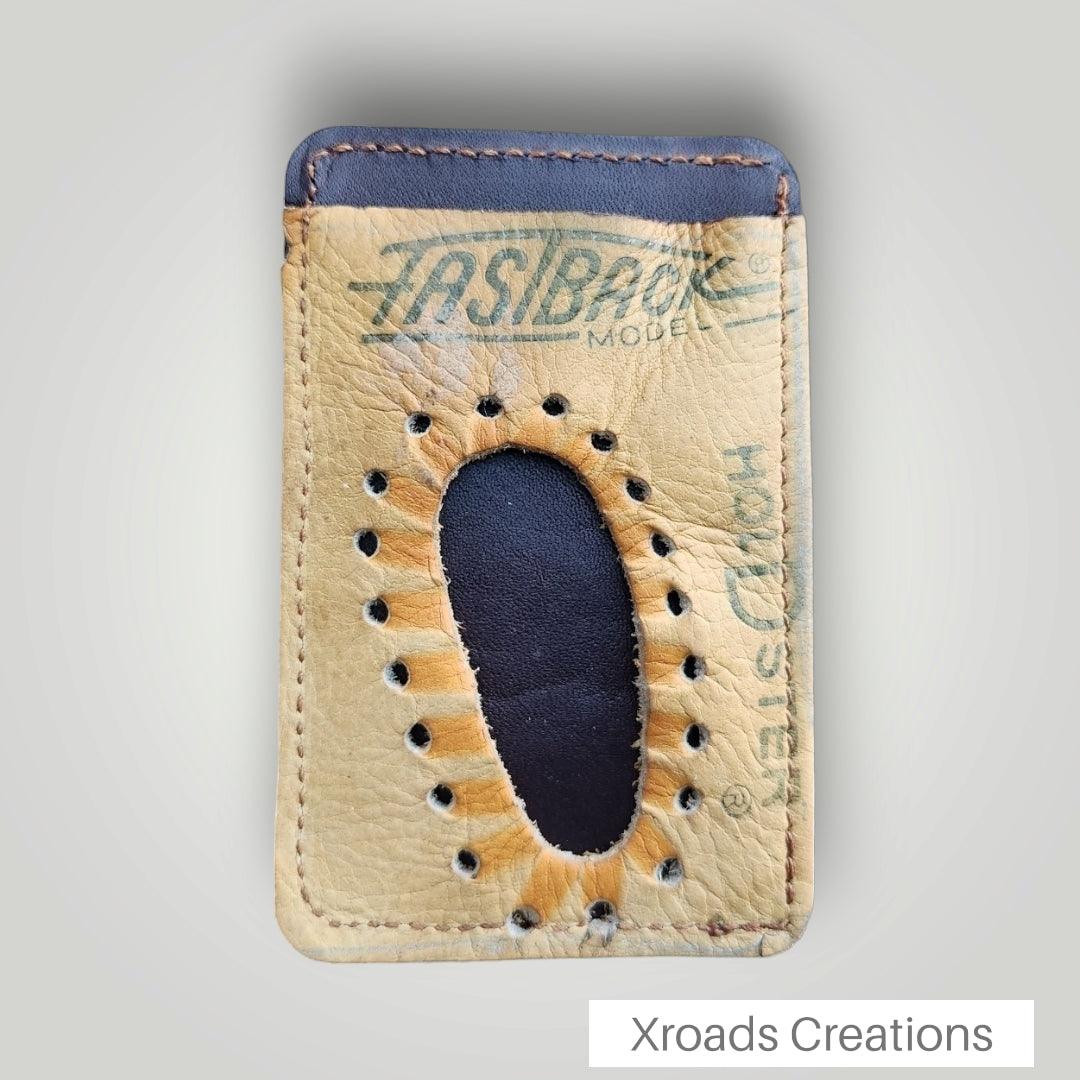 Baseball Vertical Card Holder- Spalding