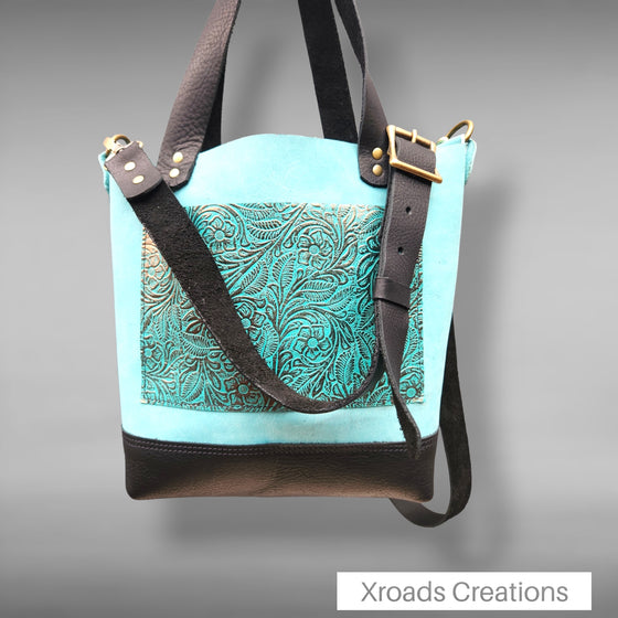 Mini Tote - Turquoise