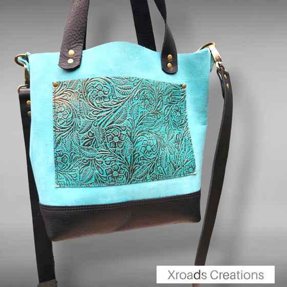 Mini Tote - Turquoise