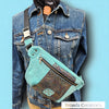 The Bum Bag - Turquoise Iridescent