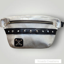  The Bum Bag - Silver and Studs