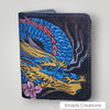 Dragon Folding Wallet- Hand Tooled