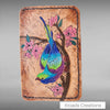 Bird - Mini Vertical Tooled Wallet