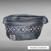  The Bum Bag - Black with bling