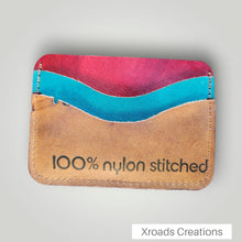  Baseball Glove Mini Wallet-Nolan Ryan  red,turquoise,purple