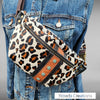 The Bum Bag - Hair on Leopard print