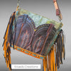 Boot Bag - Brown/Green