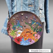  Dolly- Round Canteen Bag- Hummingbirds
