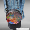 Dolly- Round Canteen Bag- Hummingbirds