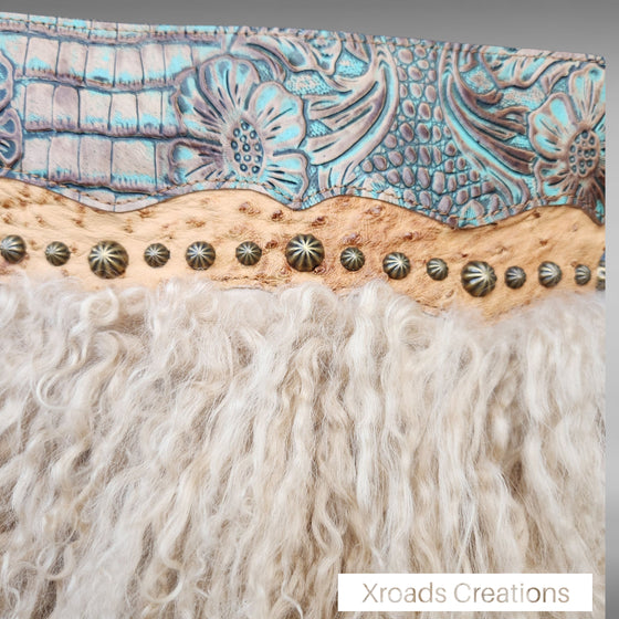 Dorothy L - Fuzzy - Natural Mongolian Sheep and Ostrich