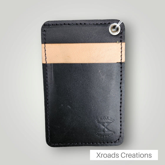 Koi Fish - Mini Vertical Tooled Wallet