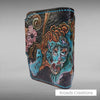 Snap Bi-fold Wallet - Hand Tooled - Fu Dog