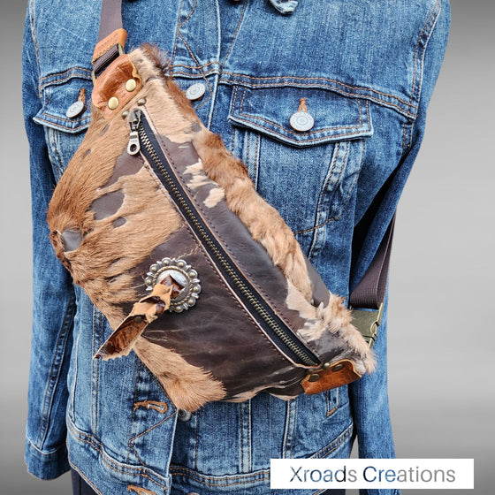 The Bum Bag - Brown Tri-Color