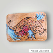  Koi Fish - Mini Tooled Wallet