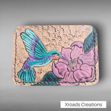  Humming Bird - Mini Tooled Wallet