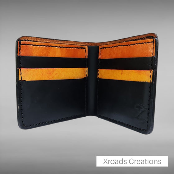 Bifold Wallet - Tooled- Tiger Butterfly