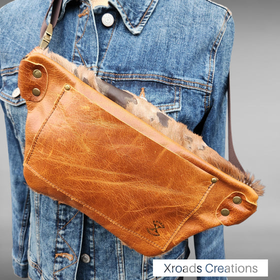 The Bum Bag - Brown Tri-Color