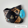 Cuff - Hand Tooled with Turquoise