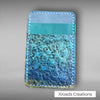 Sea Shells and Starfish -  Mini Vertical Stamped Wallet