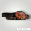 Red flowers - Belt Buckle