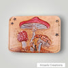 Mushrooms - Mini Tooled Wallet