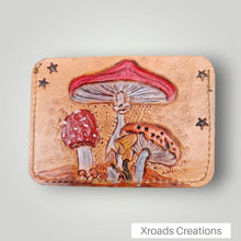  Mushrooms - Mini Tooled Wallet