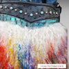 Dora - Fuzzy - Rainbow Mongolian Sheep