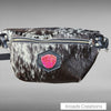 The Bum Bag - Hair on with purple stone