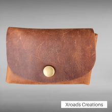  Card Holder - Basic - Saddle