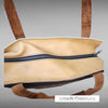 Basic Tote - Hair On Brown with horses detail