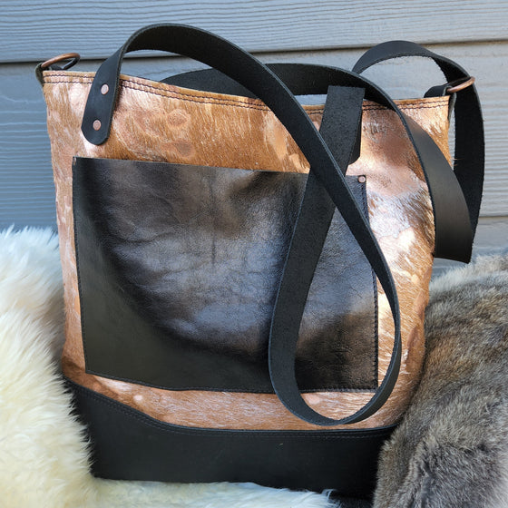 Basic Tote - Acid Wash Copper - Made to order