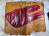 Fieldnote Notebook Cover Baseball Glove - tan/red