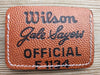 Football Leather Mini  Wallet- Gale Sayers/Wilson Replica
