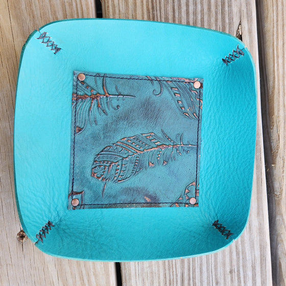 Turquoise Valet Tray