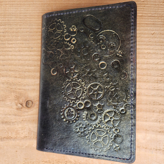 Cogs & wheels Passport Holder